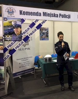 Policjantka mówi o możliwościach jakie daje policja